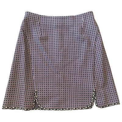 Pre-owned Dior Mini Skirt In Multicolour