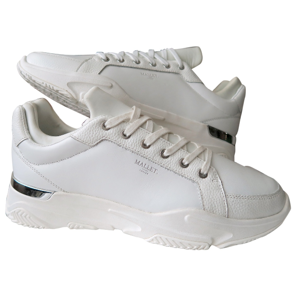 mallet shoes white