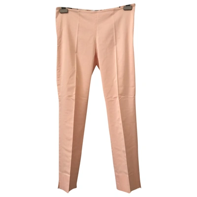 Pre-owned Emilio Pucci Slim Pants In Pink