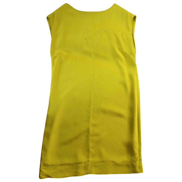 tibi yellow dress