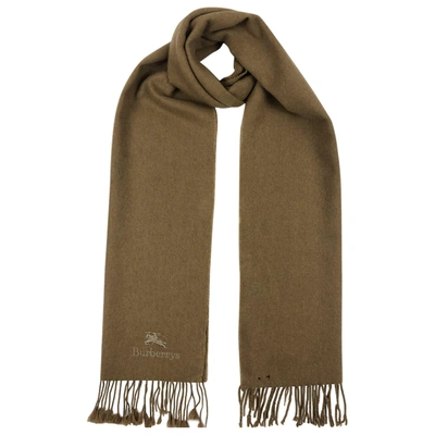Pre-owned Burberry Cashmere Scarf & Pocket Square In Brown