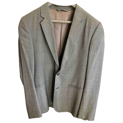 Pre-owned Maison Margiela Grey Cotton Jacket