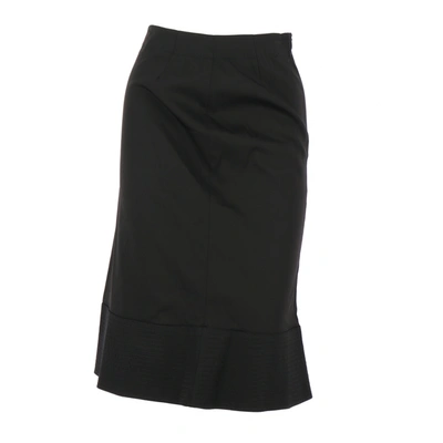 Pre-owned Tara Jarmon Skirt In Black