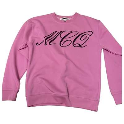 Pre-owned Mcq By Alexander Mcqueen Pink Polyester Knitwear