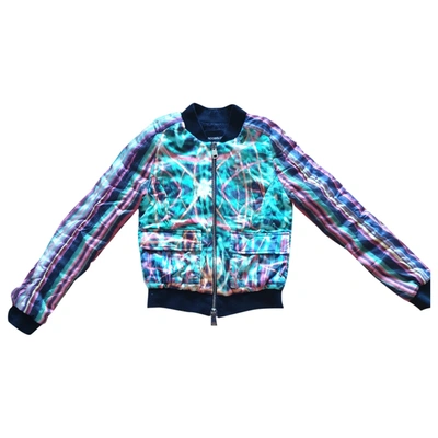Pre-owned Marco Bologna Silk Jacket In Multicolour