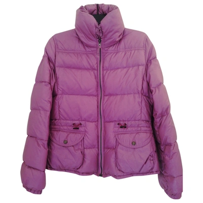 Pre-owned Max Mara Puffer In Pink