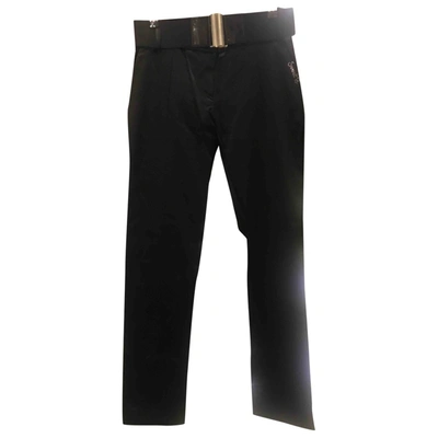 Pre-owned Richard James Chino Pants In Black