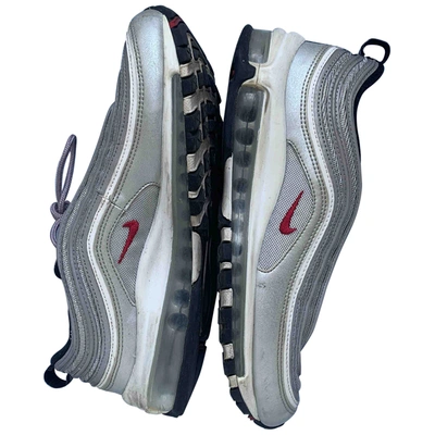 Pre-owned Nike Air Max 97 Low Trainers In Silver