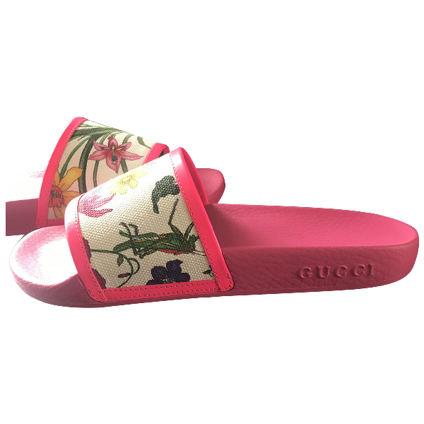pre owned gucci slides
