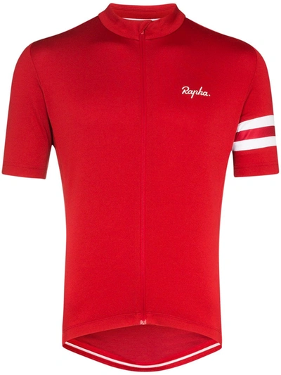 Rapha Red Classic Denmark Cycling Performance Jersey