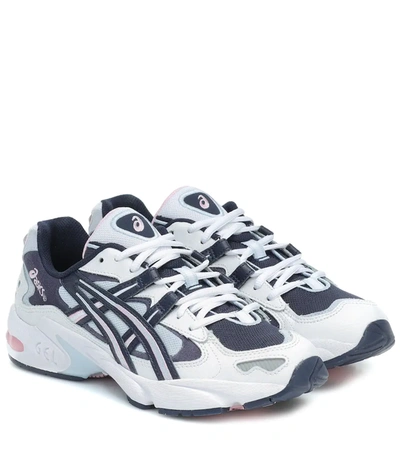 Asics Blue And Pink Gel-kayano 5 Og Leather Sneakers