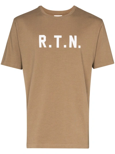 Pas Normal Studios 'r.t.n.' T-shirt In Brown