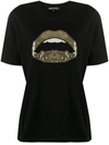 Markus Lupfer Sequinned Design T-shirt In Black
