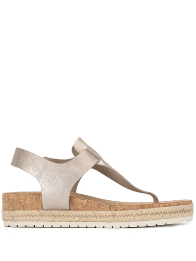 Vince 'flint' Wedge-sandalen In Neutrals