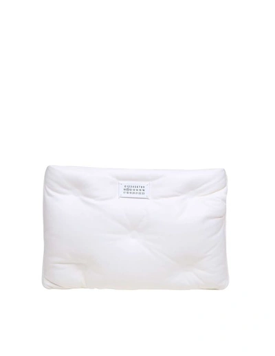 Maison Margiela Glam Slam Clutch Bag In White