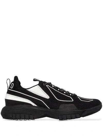 All In Low Contrast Panel Sneakers In Black