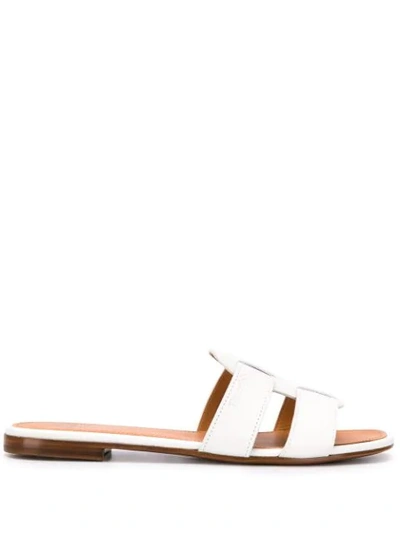 Church's Dee Dee Leather Sandals In White