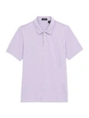 Theory Cosmo Regular-fit Polo Shirt In Vervain