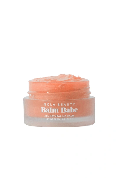 Ncla Balm Babe 100% Natural Lip Balm In Peach