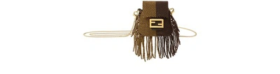 Fendi Headphone Holder In Marron