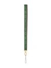 Fendi Smartphone Logo-print Wrist Strap In Green