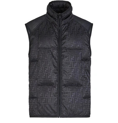 Fendi Gilet In Noir