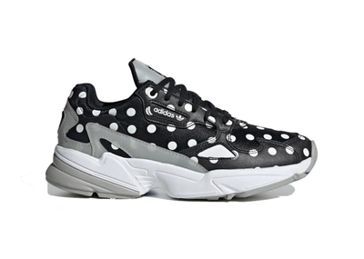 Pre-owned Adidas Originals Adidas Falcon Polka Dot (women's) In Core Black/crystal White/grey Two