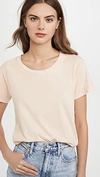 Amo Twist Tee In Peach