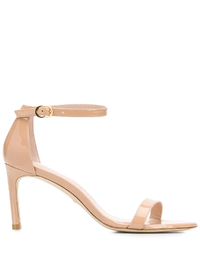 Stuart Weitzman Nunakedstraight Sandals In Neutrals