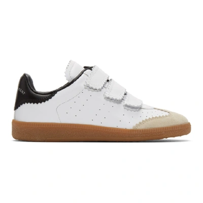 Isabel Marant White Leather Bethy Sneakers