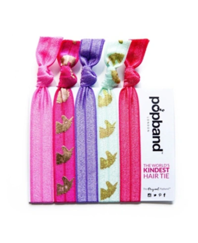 Popband London Unicorn 5 Pack In Pink Green