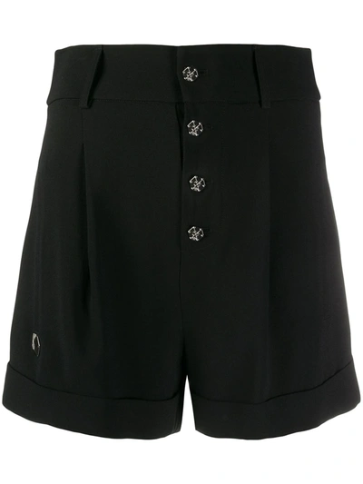 Philipp Plein Studded Shorts In Black