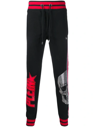 Philipp Plein Plein Star Track Pants In Black