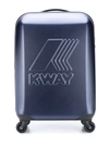 K-way System Mini Trolley Suitcase In Blue