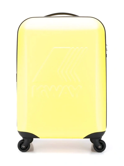 K-way System Mini Trolley Suitcase In Yellow