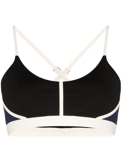 Ernest Leoty Corset Stretch Sports Bra In Black