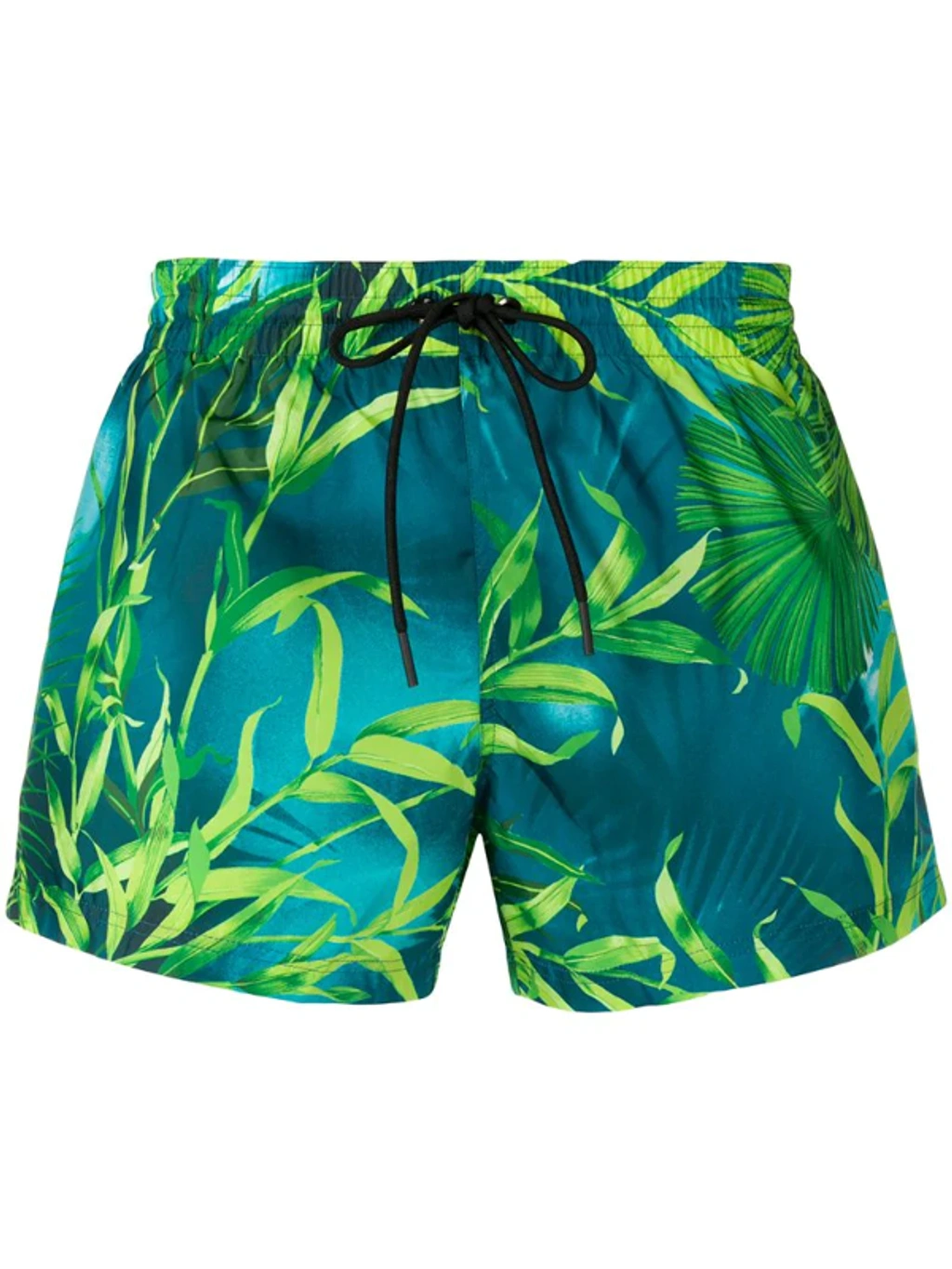 Versace Jungle Print Swimwear Shorts In Multicolor | ModeSens 