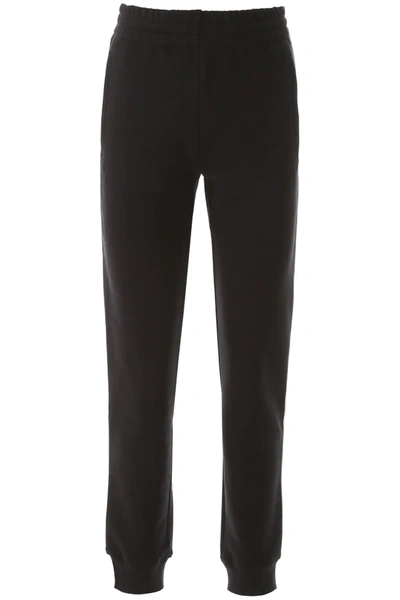 Moschino Teddy Label Cornely Jogger Pants In Black
