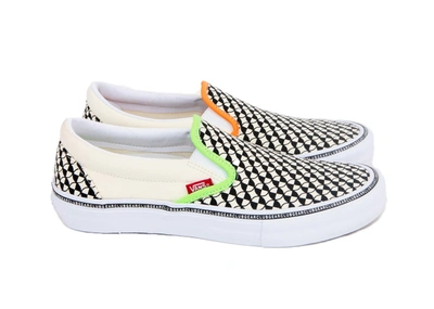 Pre-owned Vans  Slip-on Pro Clubgear In Checkerboard/multi