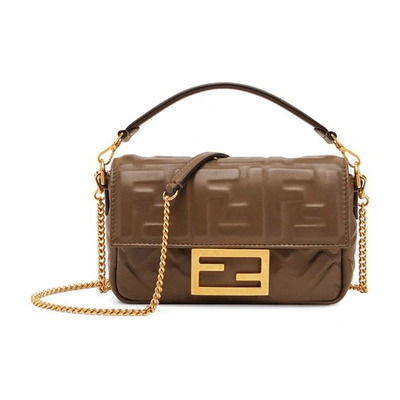 Fendi Baguette In Brown