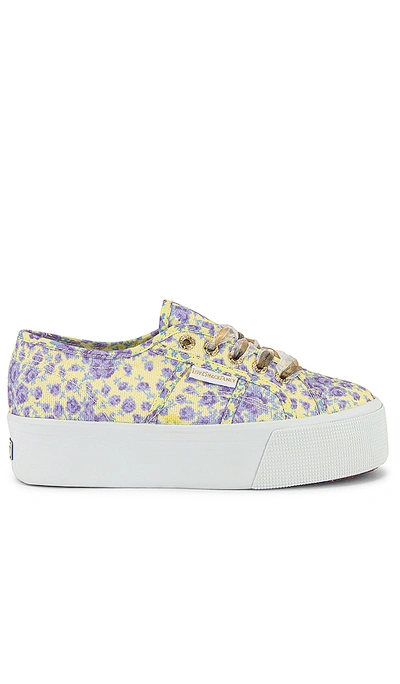 Superga X Loveshackfancy 2790 Sneaker In Purple Rain