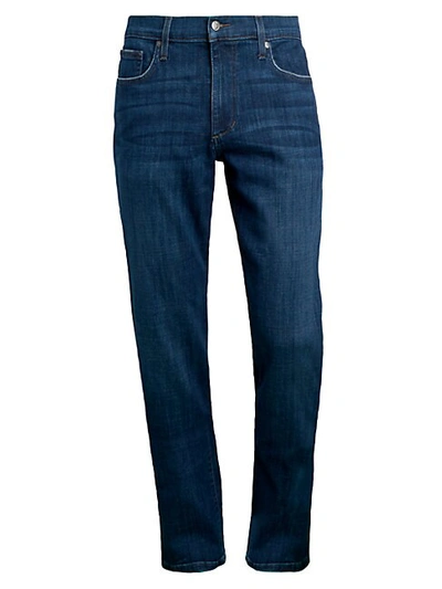 Joe's Jeans The Brixton Cotton-blend Slim Straight Fit Jeans In Peck In Blue