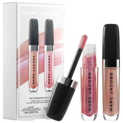 Marc Jacobs Beauty Two Enamored With You Mini Lip Gloss Set 2 X 0.05 oz/ 1.7 G