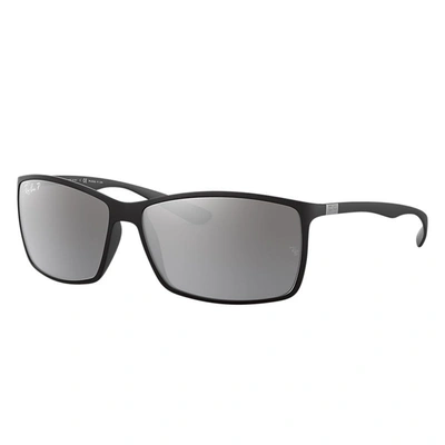 Ray Ban Rb4179 Sunglasses Black Frame Grey Lenses Polarized 62-13