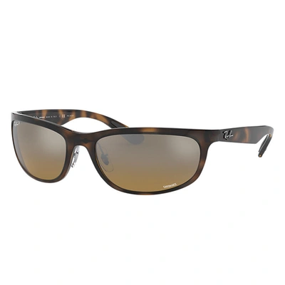Ray Ban Rb4265 Chromance Sunglasses Tortoise Frame Brown Lenses Polarized 62-19