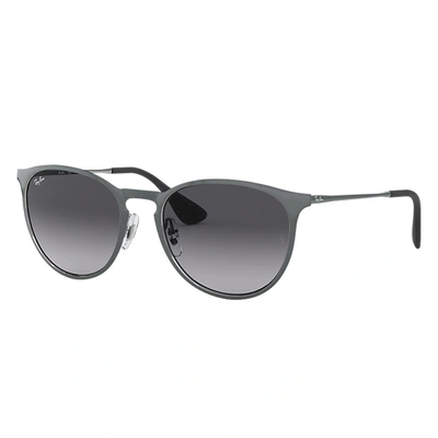 Ray Ban Erika Metal Sunglasses Grey Frame Grey Lenses 54-19