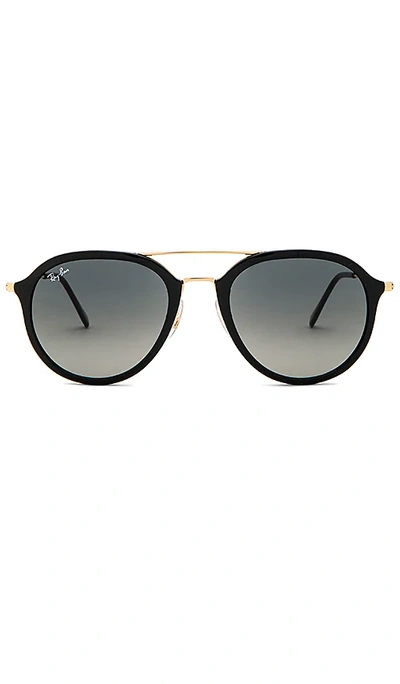 Ray Ban Rb4253 Sonnenbrillen Gold Fassung Grau Glas 50-21