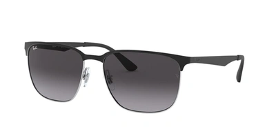 Ray Ban Rb3569 Sunglasses Black Frame Grey Lenses 59-17