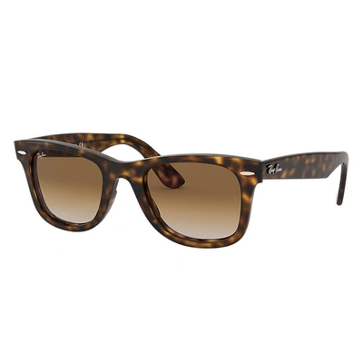 Ray Ban Wayfarer Ease Sunglasses Tortoise Frame Brown Lenses 50-22
