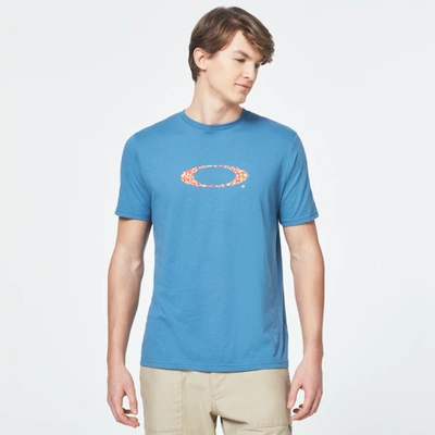 Oakley Pop Ellipse Short Sleeve T-shirt In Blue